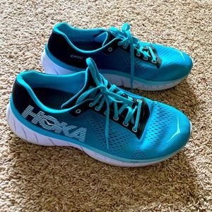 Hoka One One W Cavu Blue Shoes Womens 10.5